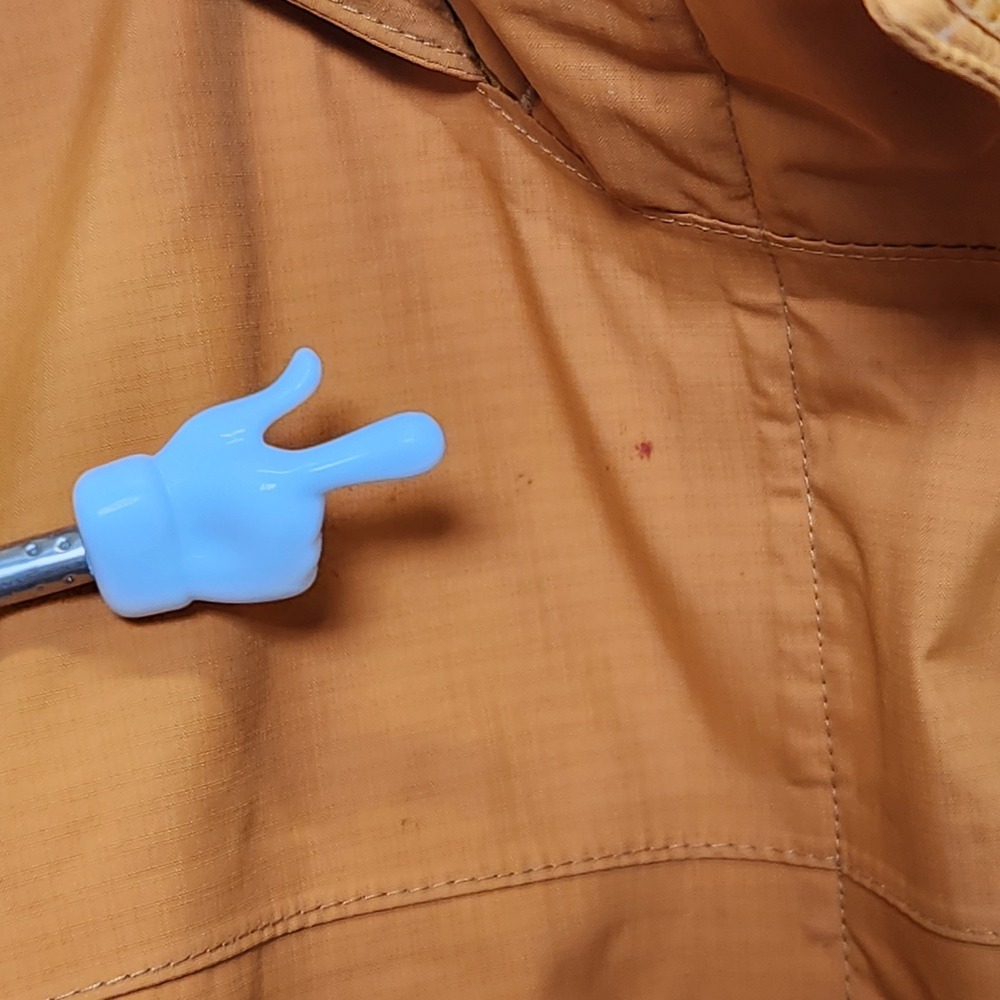 REI Co-op Rainier Jacket Womens Small Orange 2.5L Waterproof Outdoors Hiking - Picture 11 of 16